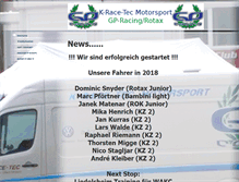 Tablet Screenshot of k-race-tec.com